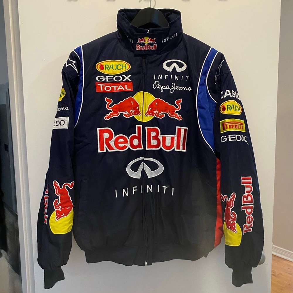 F1 Red Bull Navy Racing Jacket